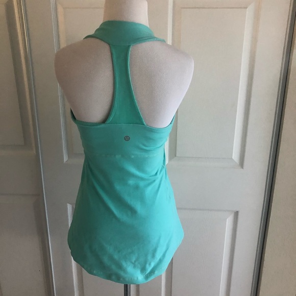 Lululemon Aqua Mesh Racerback Tank 6 - Picture 2 of 6